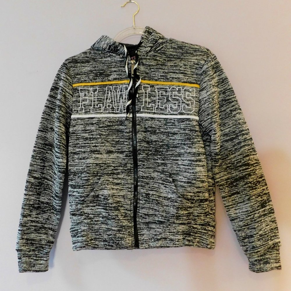⭐ "FLAWLESS" Grey Zip Up Hoodie ⭐
